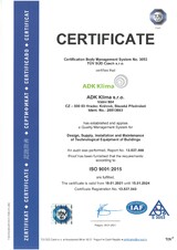 Certificate ISO 9001 - GBR - 2021